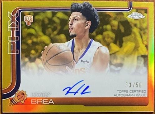 Koby Brea [Refractor Gold] #TCAR-KB