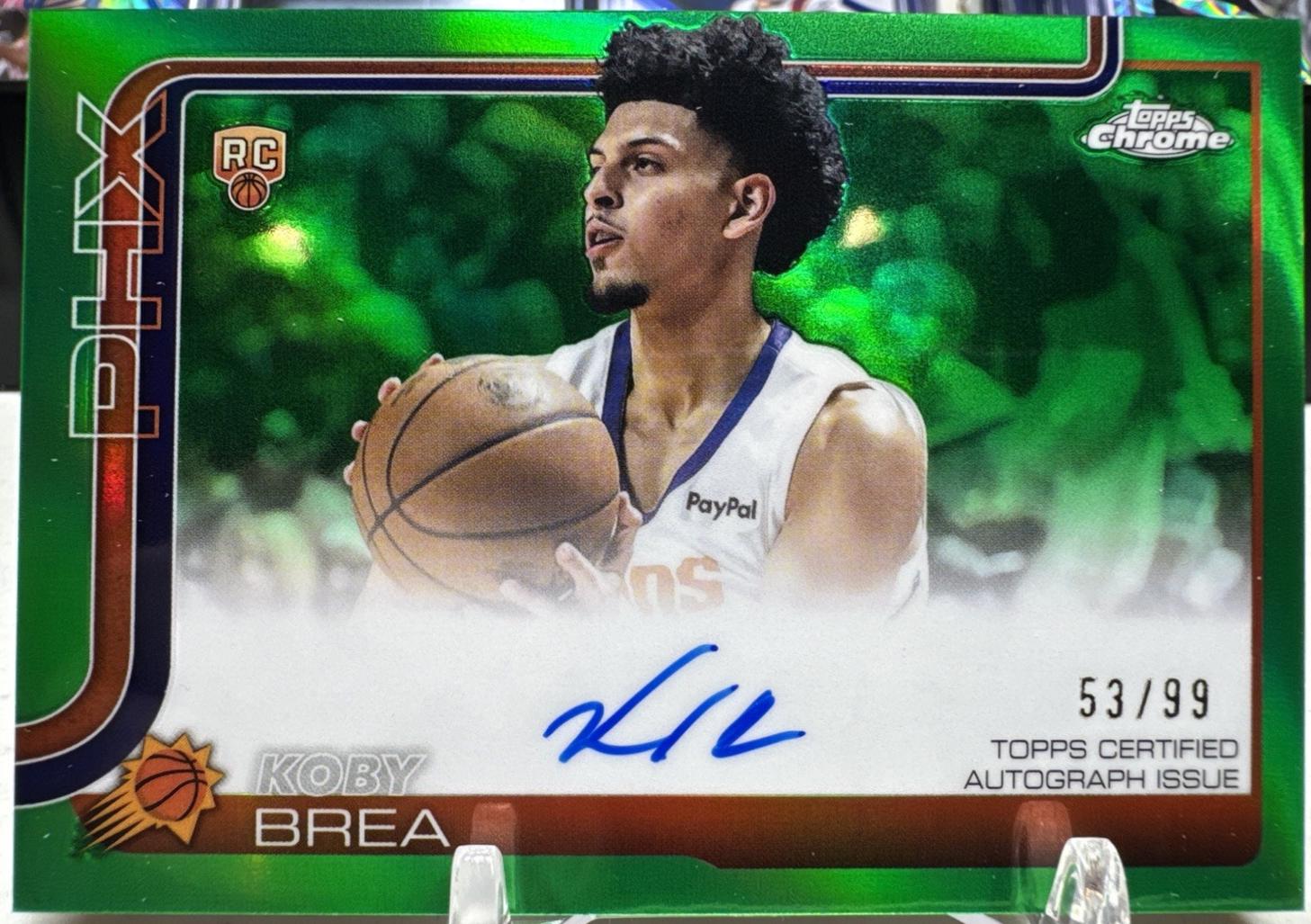 Koby Brea [Refractor Green] #TCAR-KB