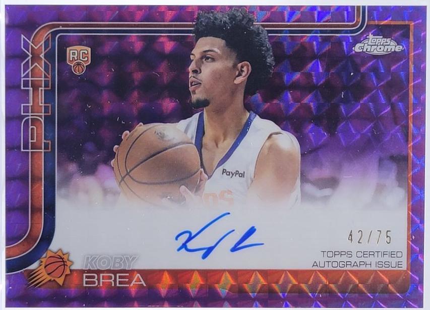 Koby Brea [Refractor Purple] #TCAR-KB