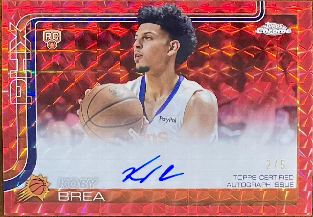 Koby Brea [Refractor Red] #TCAR-KB
