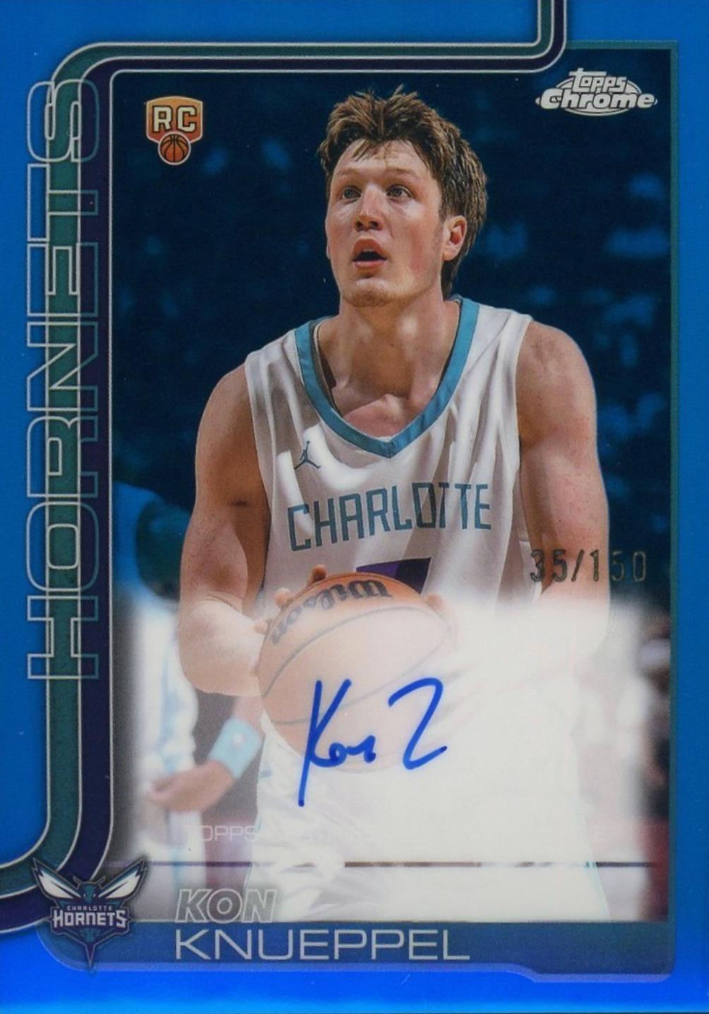 Kon Knueppel [Refractor Blue] #TCAR-KK