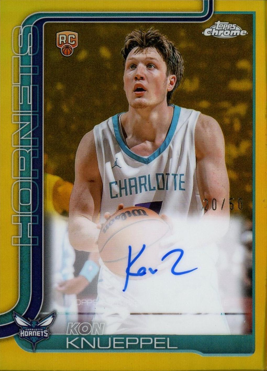 Kon Knueppel [Refractor Gold] #TCAR-KK