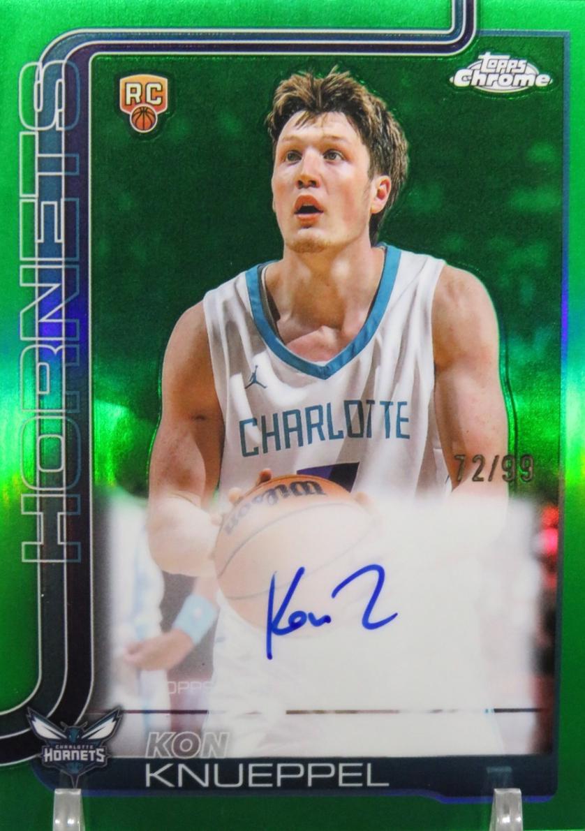 Kon Knueppel [Refractor Green] #TCAR-KK