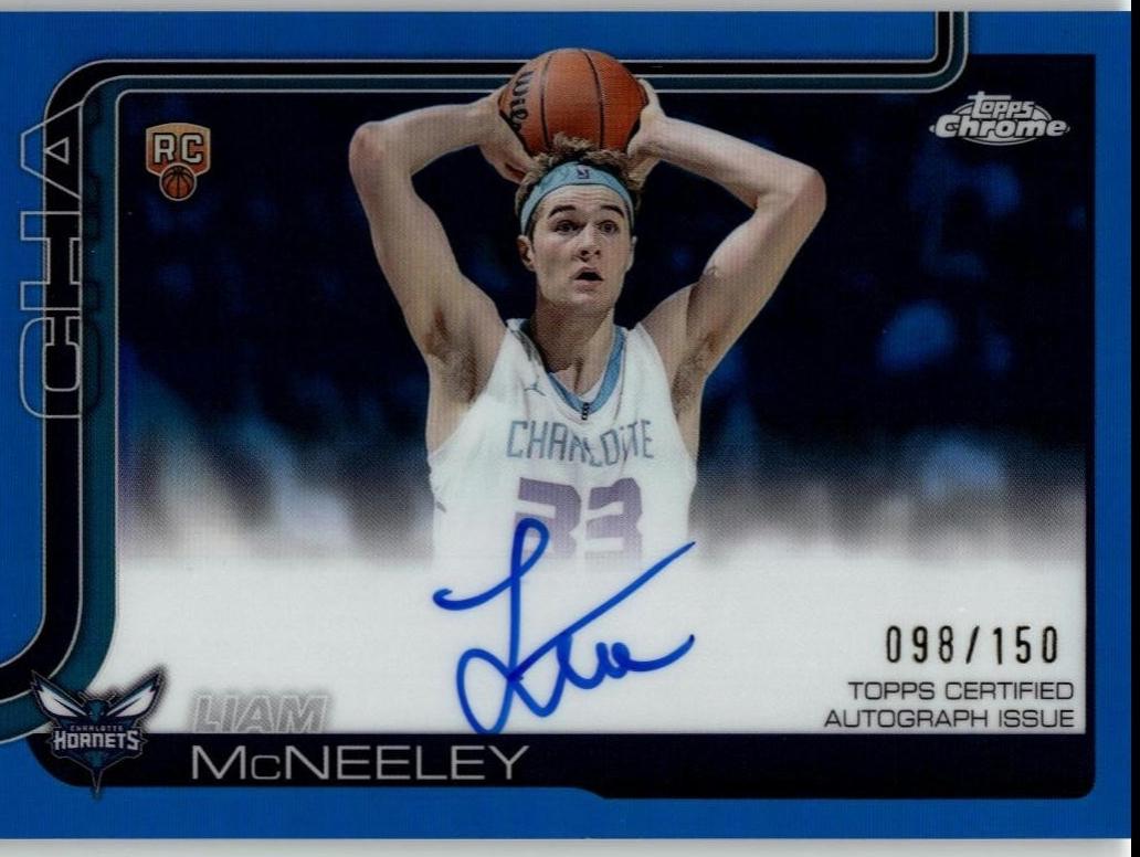 Liam McNeeley [Refractor Blue] #TCAR-LM