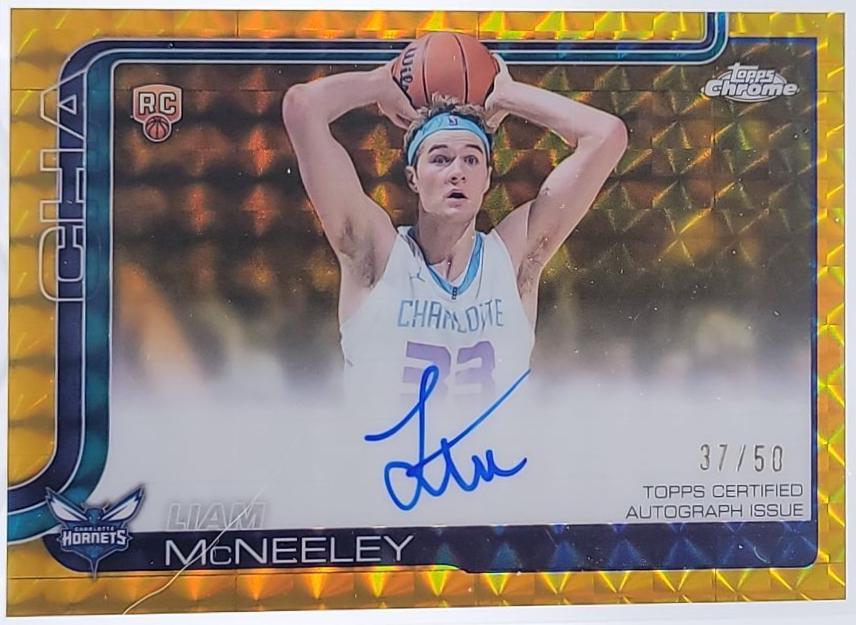 Liam McNeeley [Refractor Gold] #TCAR-LM