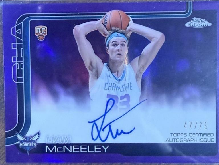 Liam McNeeley [Refractor Purple] #TCAR-LM