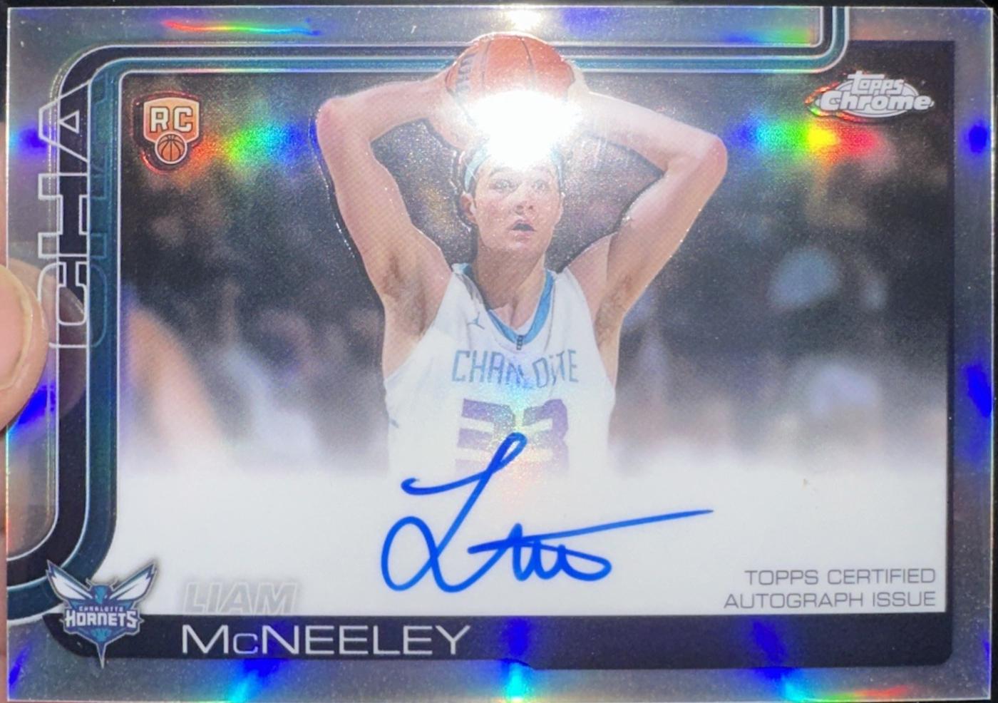 Liam McNeeley [Refractor] #TCAR-LM