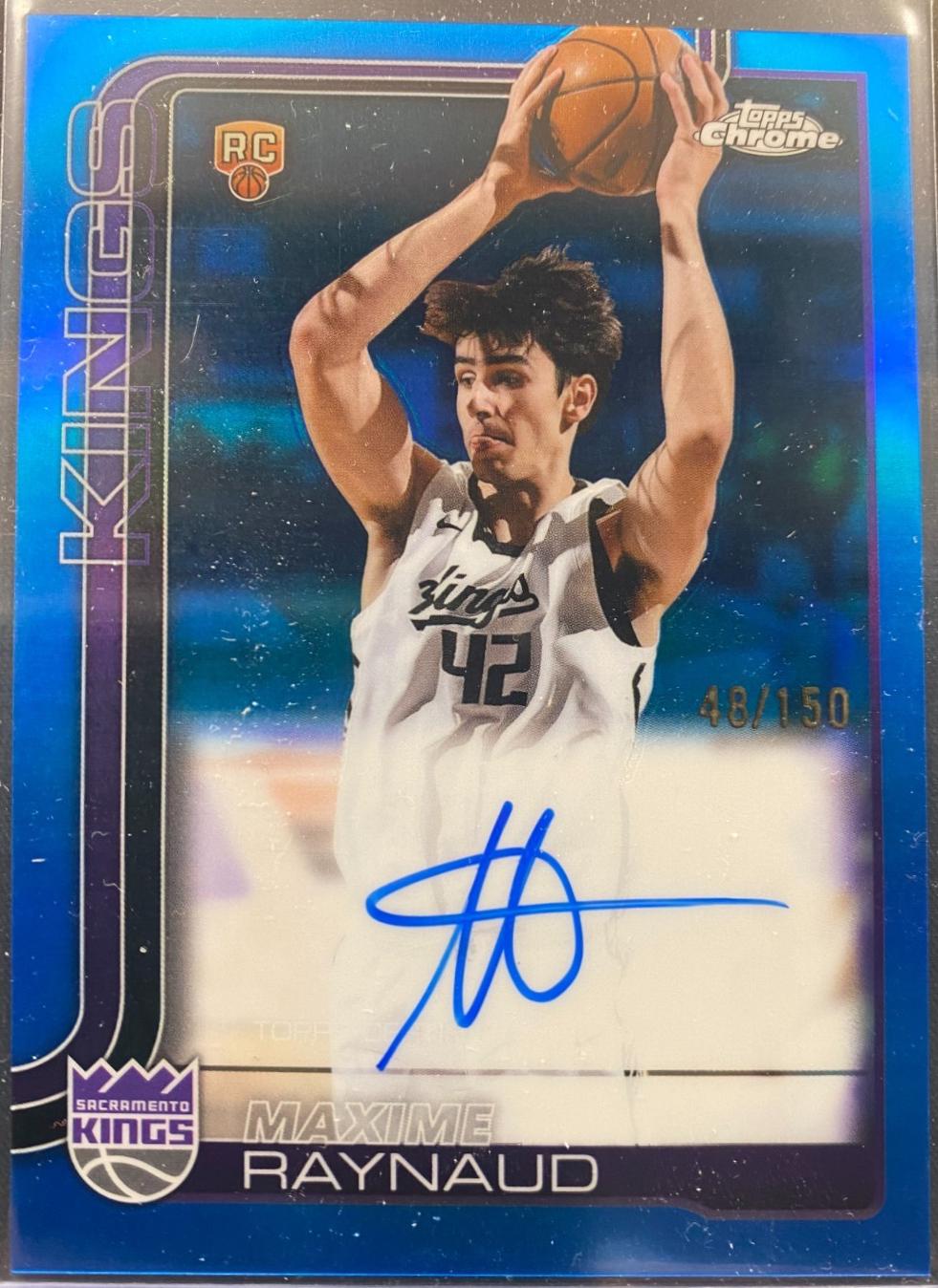 Maxime Raynaud [Refractor Blue] #TCAR-MR