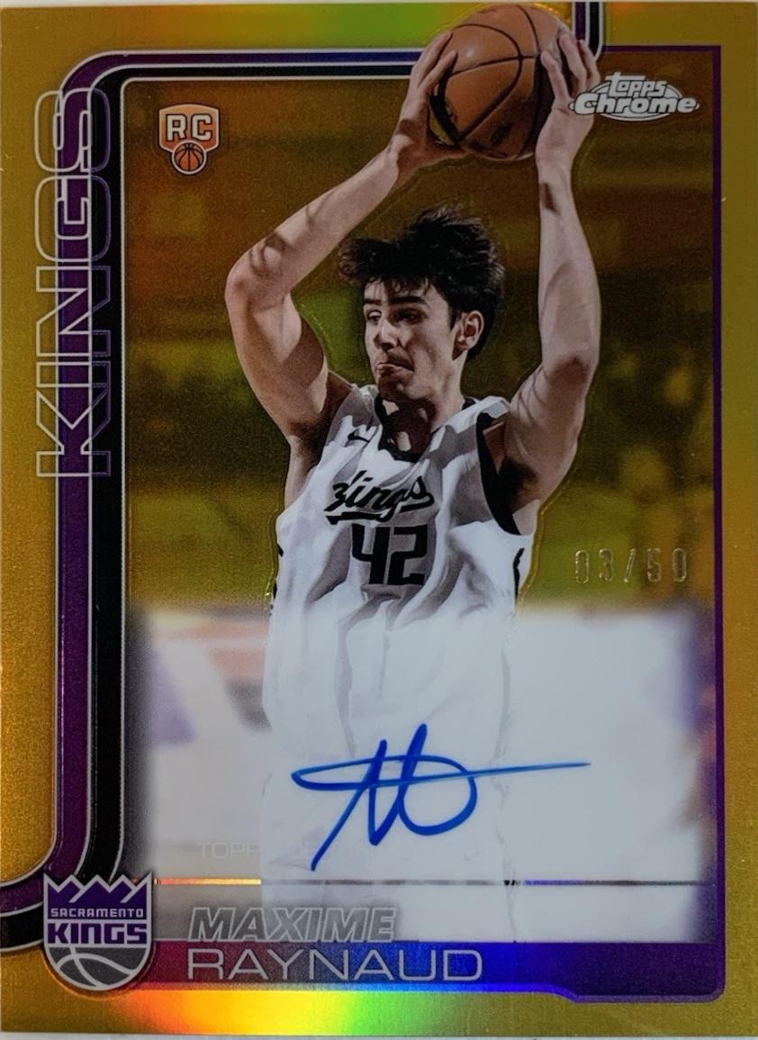 Maxime Raynaud [Refractor Gold] #TCAR-MR