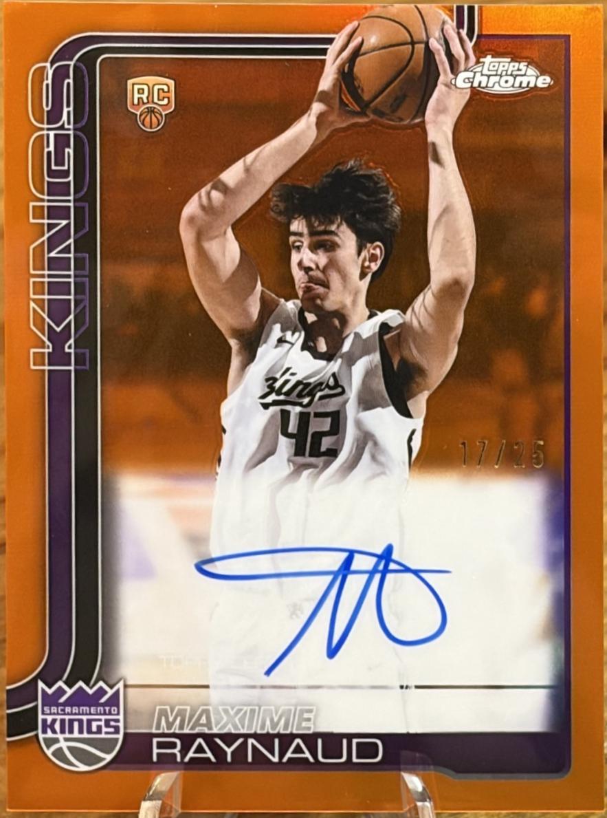 Maxime Raynaud [Refractor Orange] #TCAR-MR