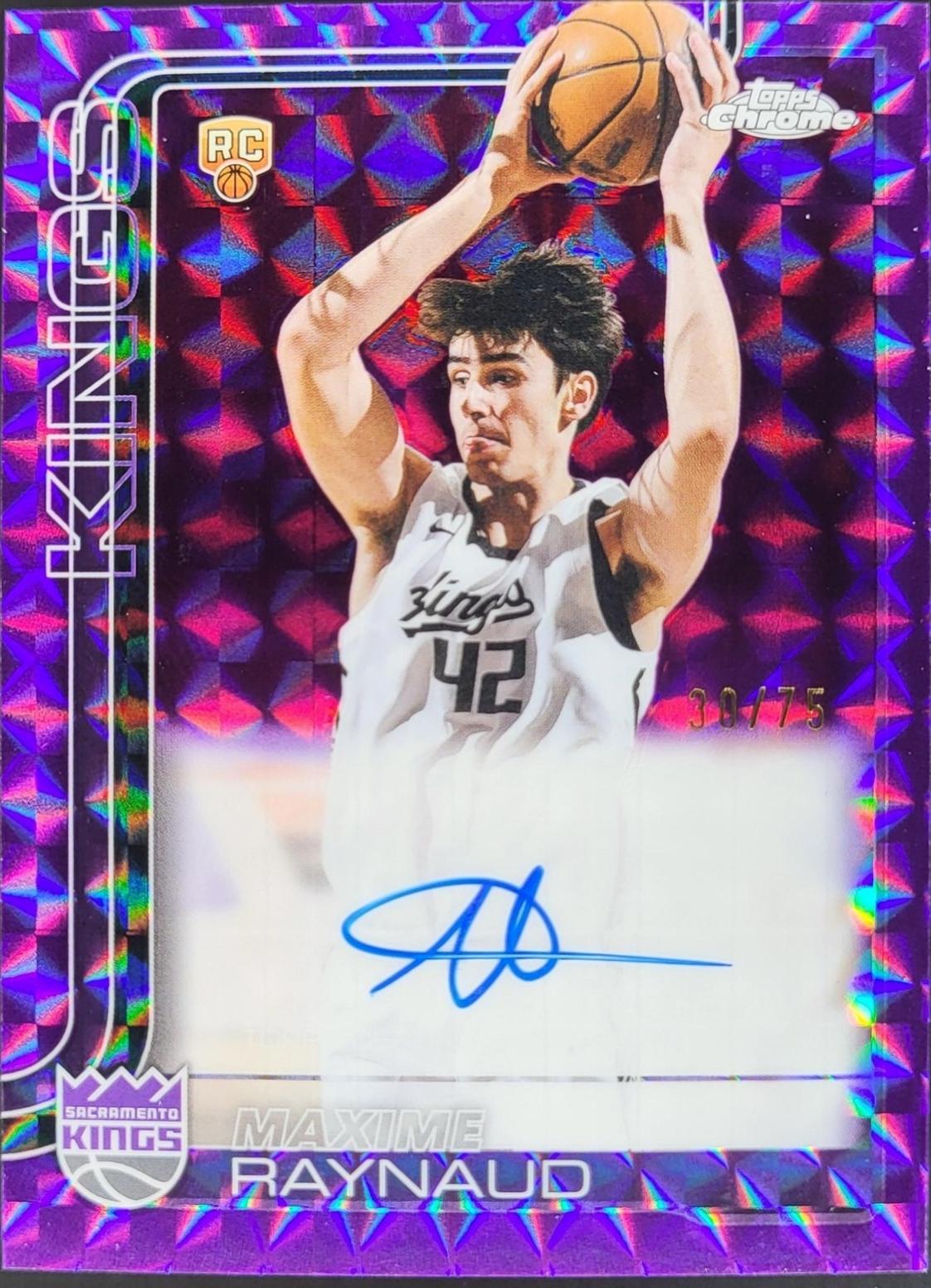 Maxime Raynaud [Refractor Purple] #TCAR-MR