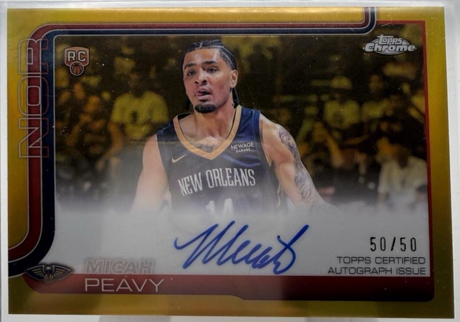 Micah Peavy [Refractor Gold] #TCAR-MP