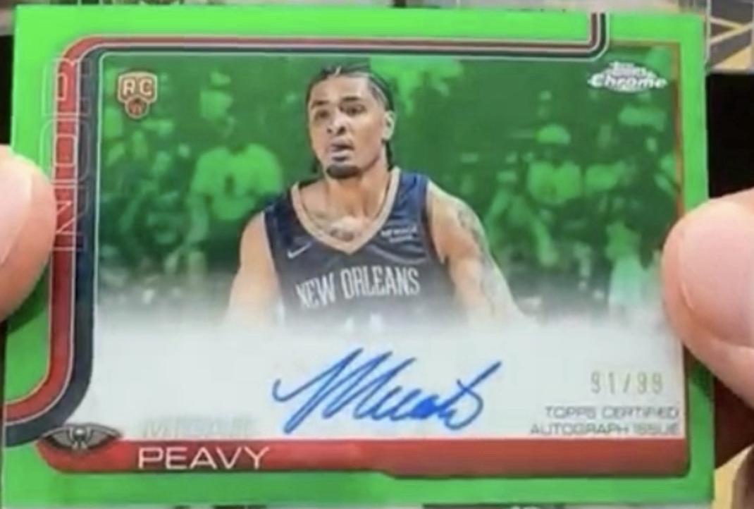 Micah Peavy [Refractor Green] #TCAR-MP