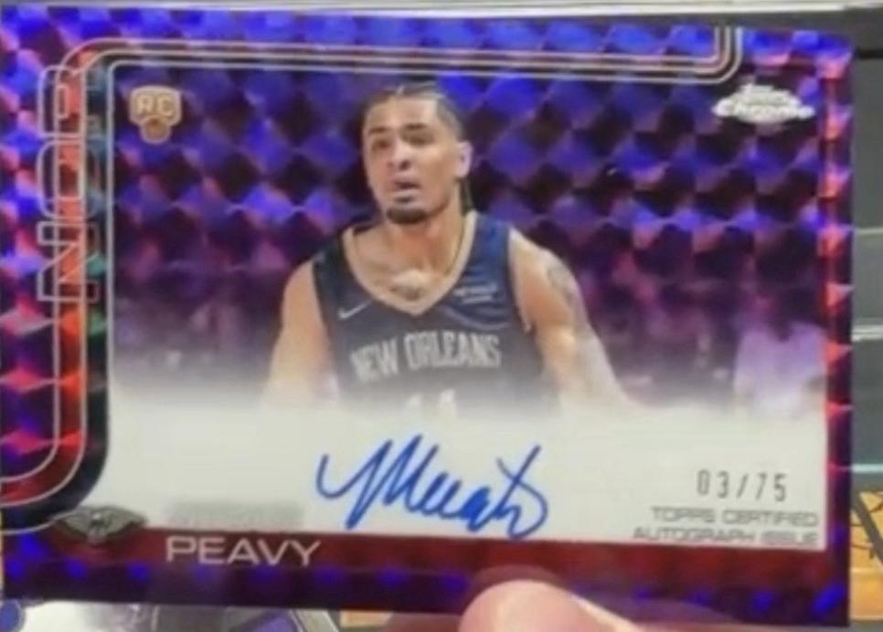 Micah Peavy [Refractor Purple] #TCAR-MP