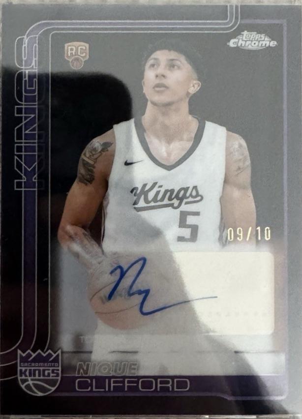Nique Clifford [Refractor Black] #TCAR-NC