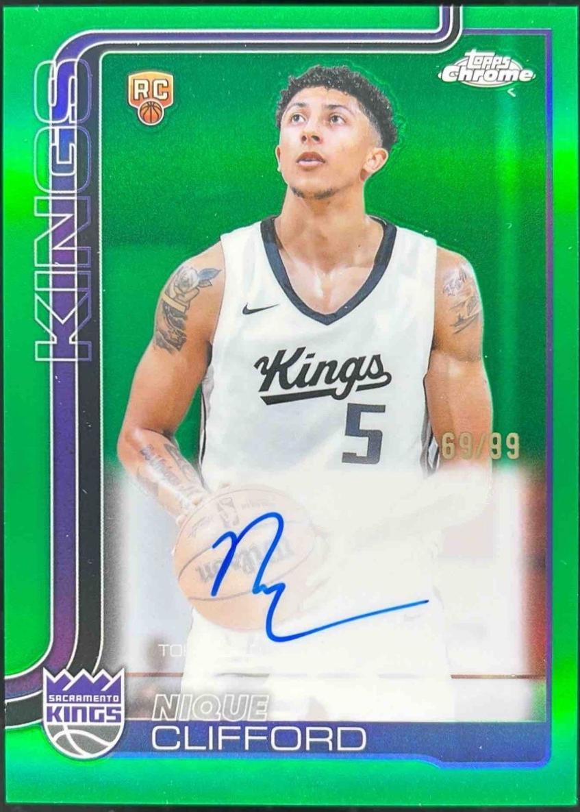Nique Clifford [Refractor Green] #TCAR-NC