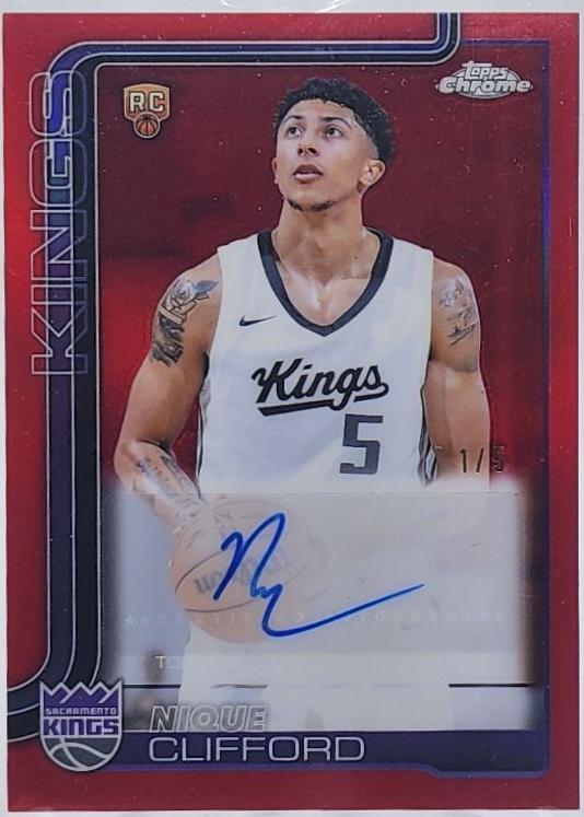 Nique Clifford [Refractor Red] #TCAR-NC