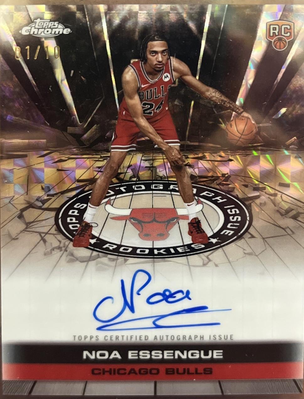 Noa Essengue [Refractor Black] #TCAR-NE