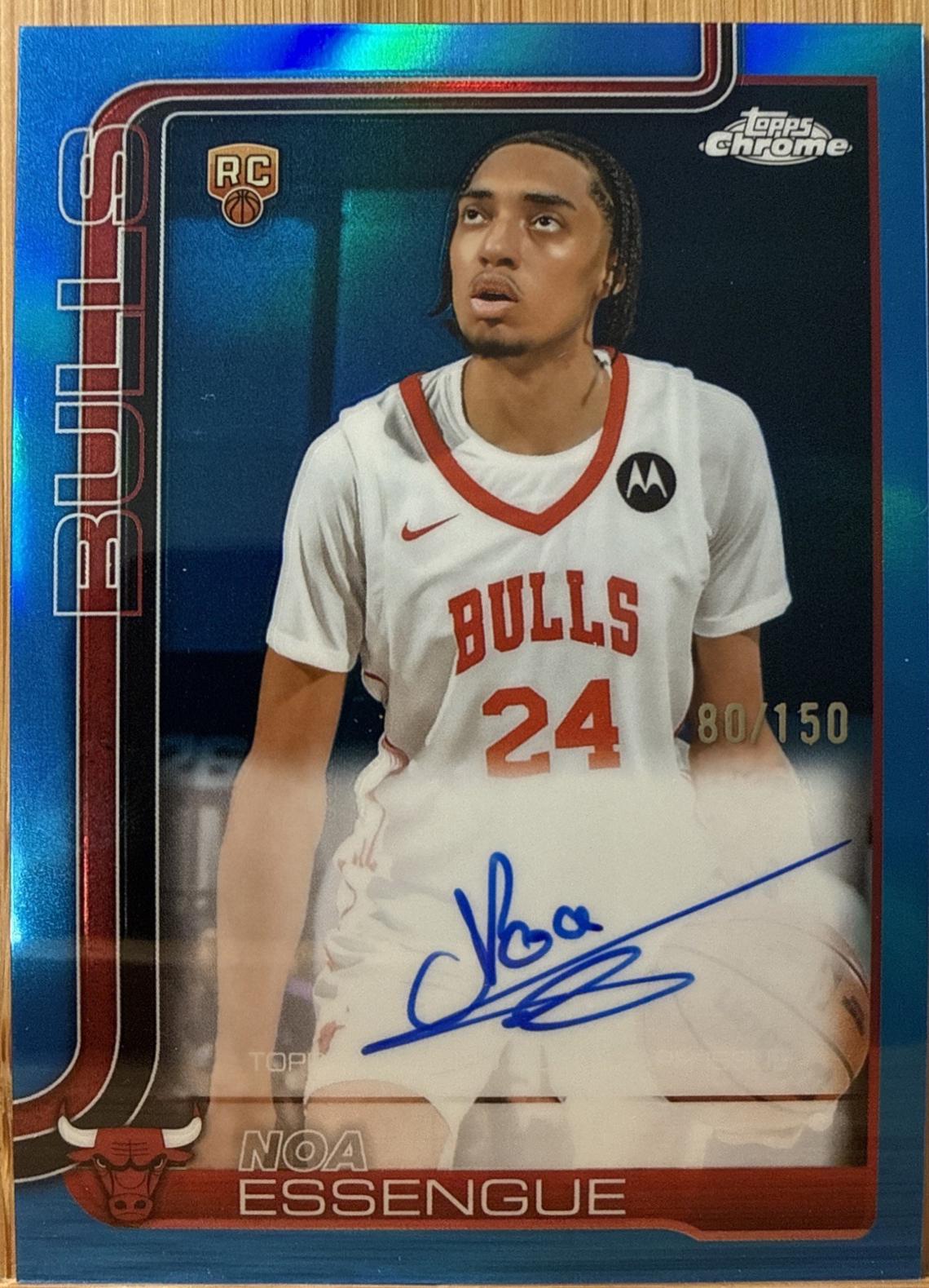 Noa Essengue [Refractor Blue] #TCAR-NE