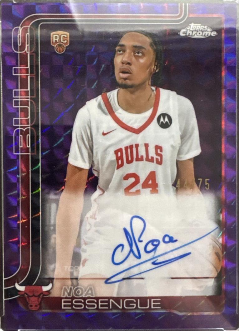 Noa Essengue [Refractor Purple] #TCAR-NE