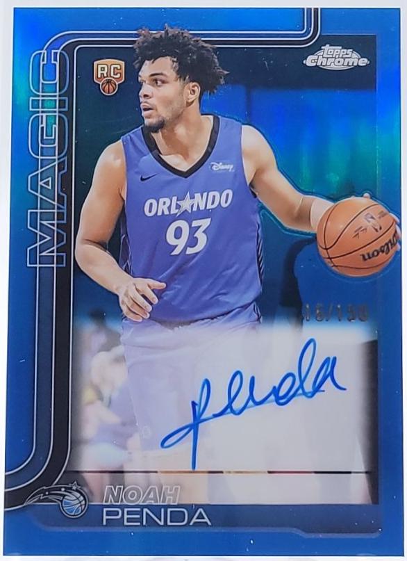 Noah Penda [Refractor Blue] #TCAR-NP