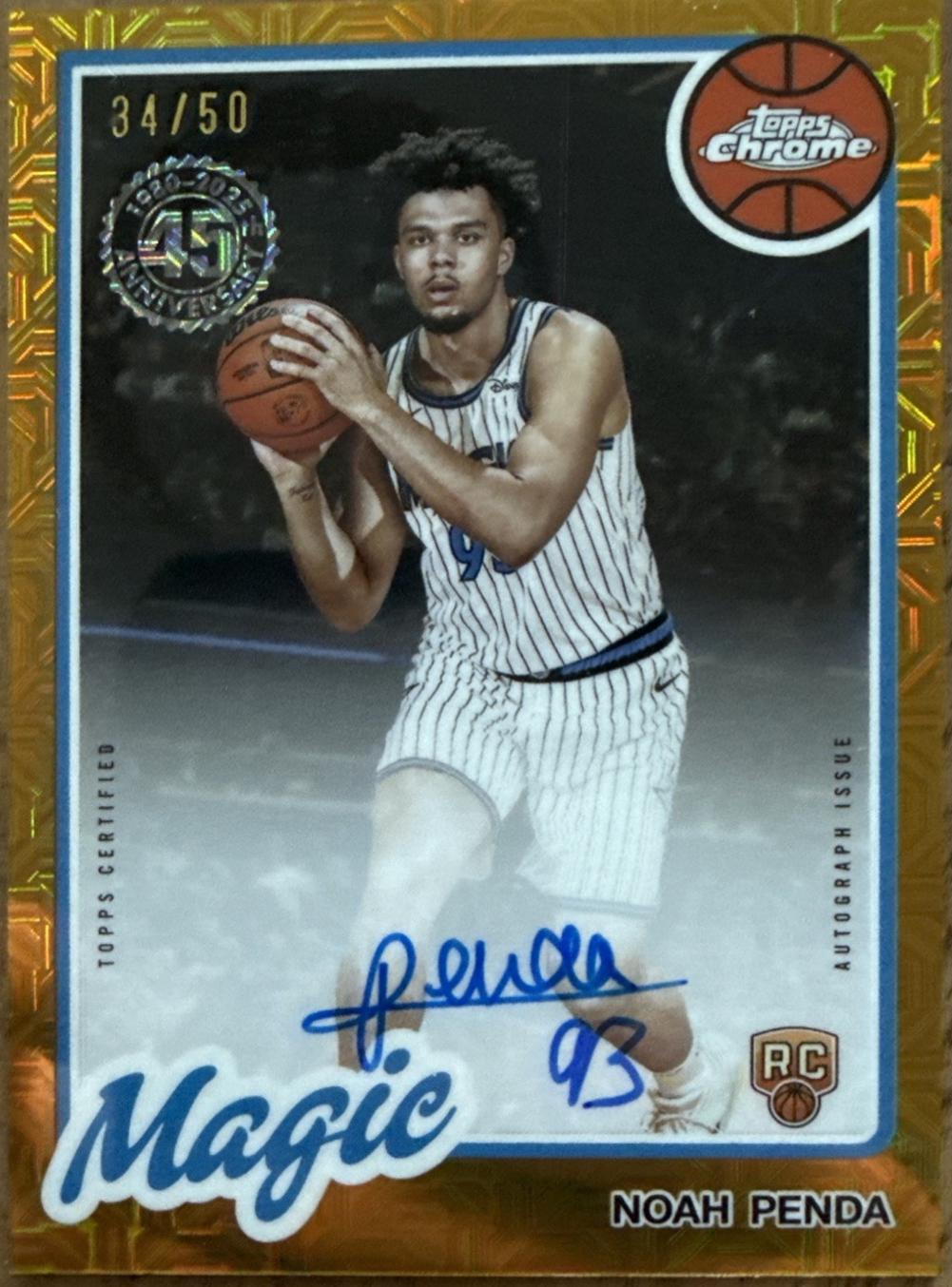 Noah Penda [Refractor Gold] #TCAR-NP