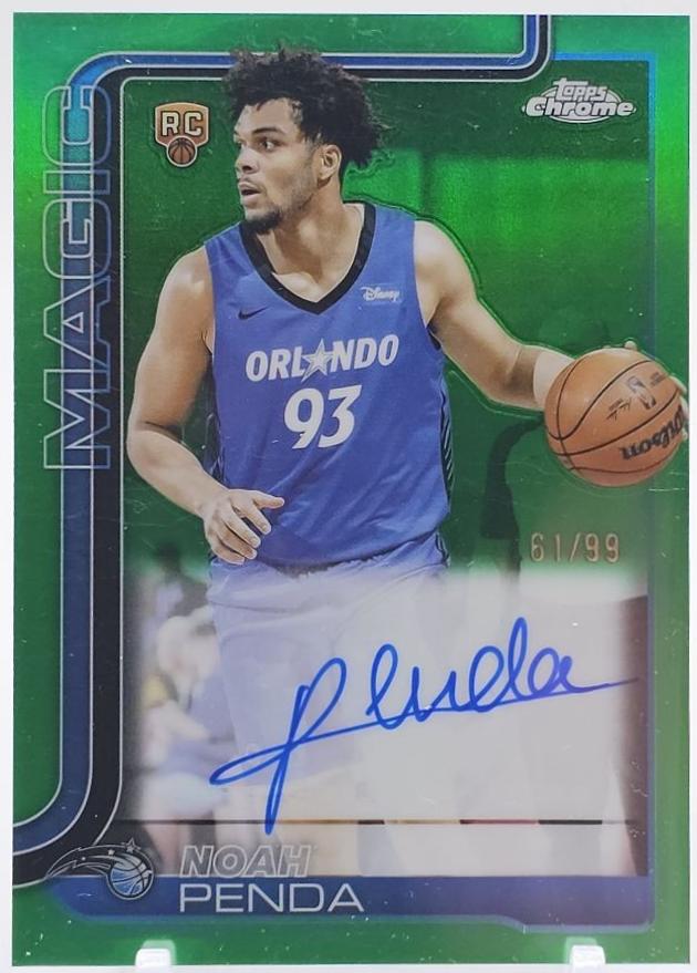 Noah Penda [Refractor Green] #TCAR-NP