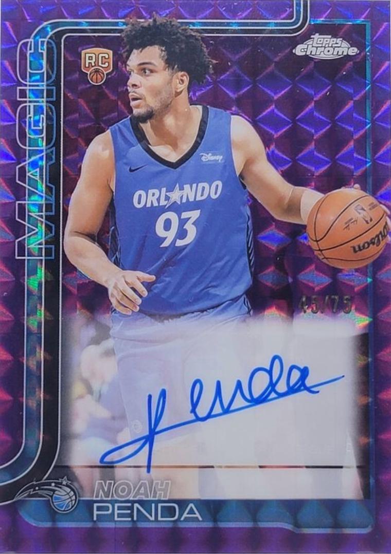 Noah Penda [Refractor Purple] #TCAR-NP