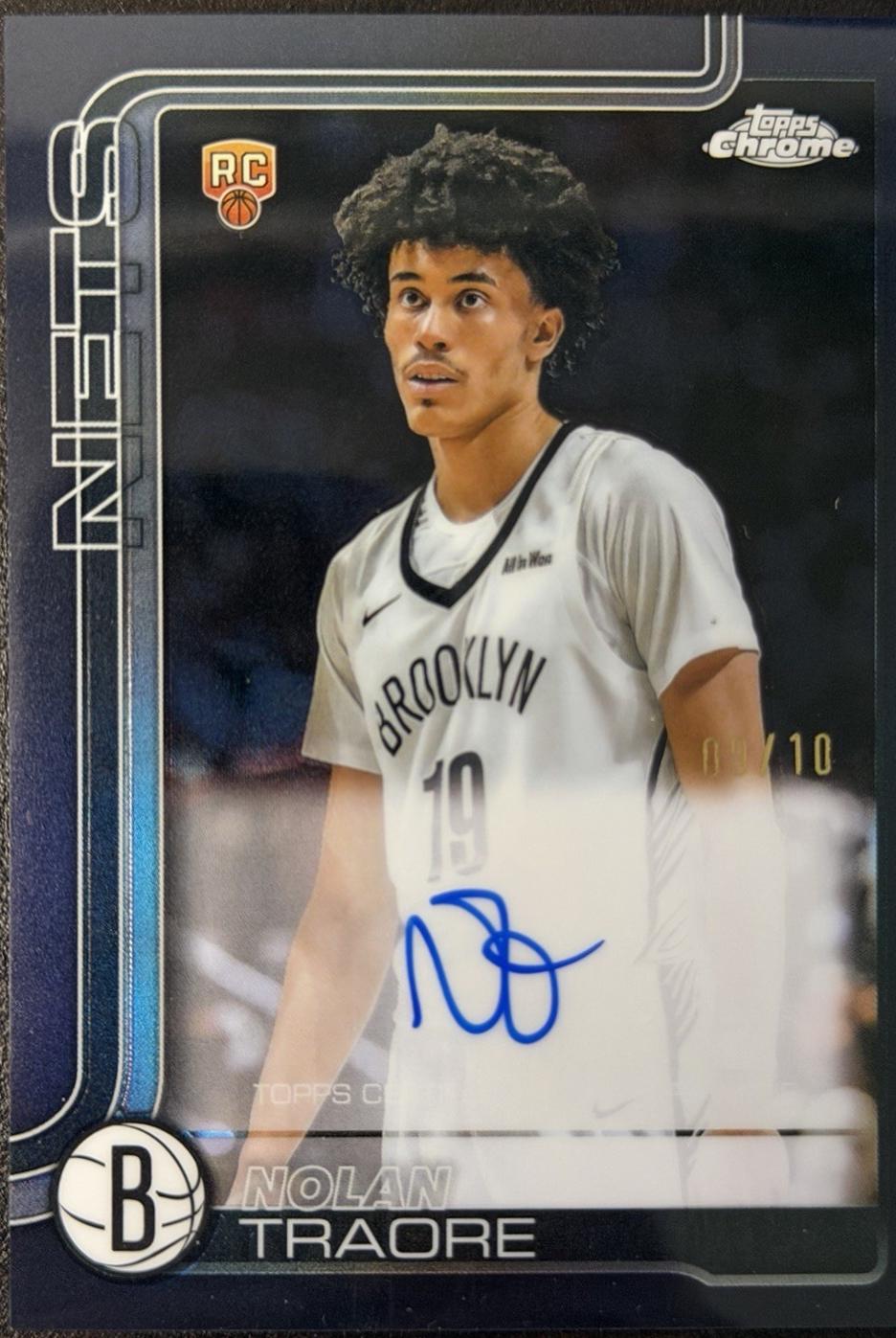 Nolan Traore [Refractor Black] #TCAR-NT