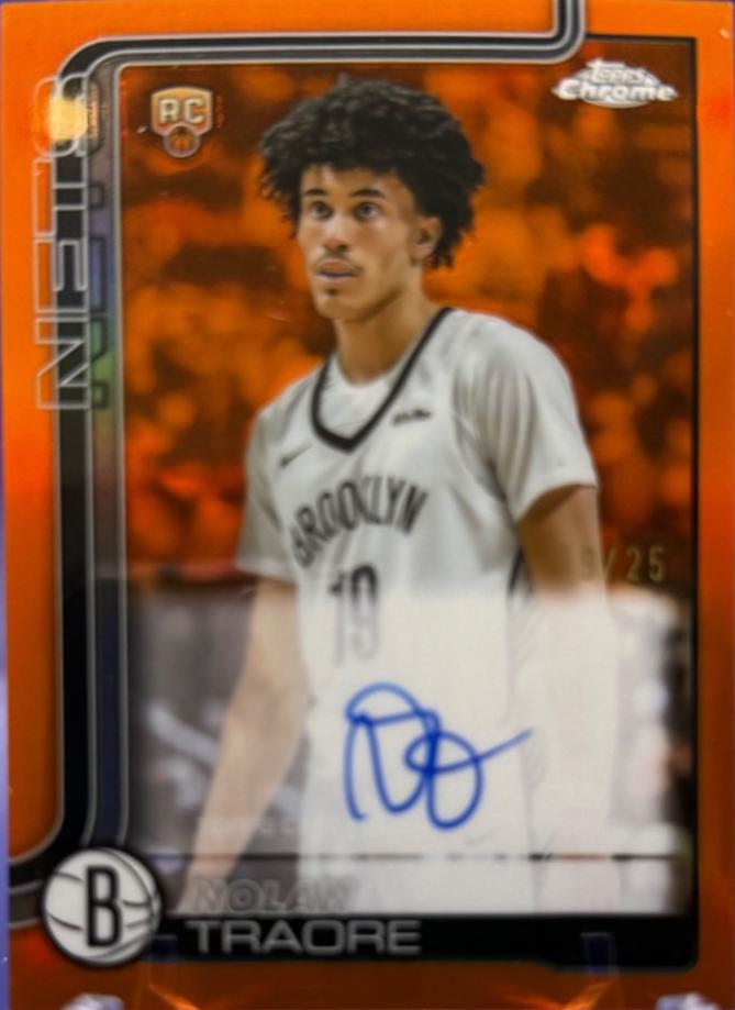 Nolan Traore [Refractor Orange] #TCAR-NT