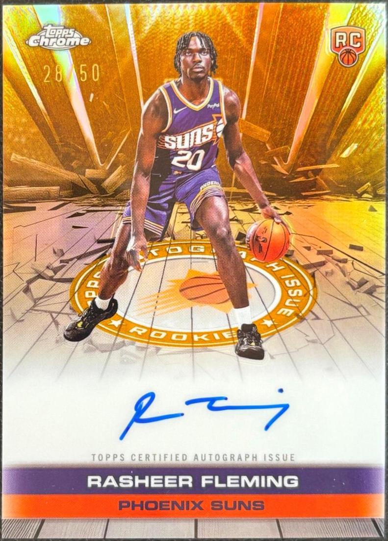 Rasheer Fleming [Refractor Gold] #TCAR-RF