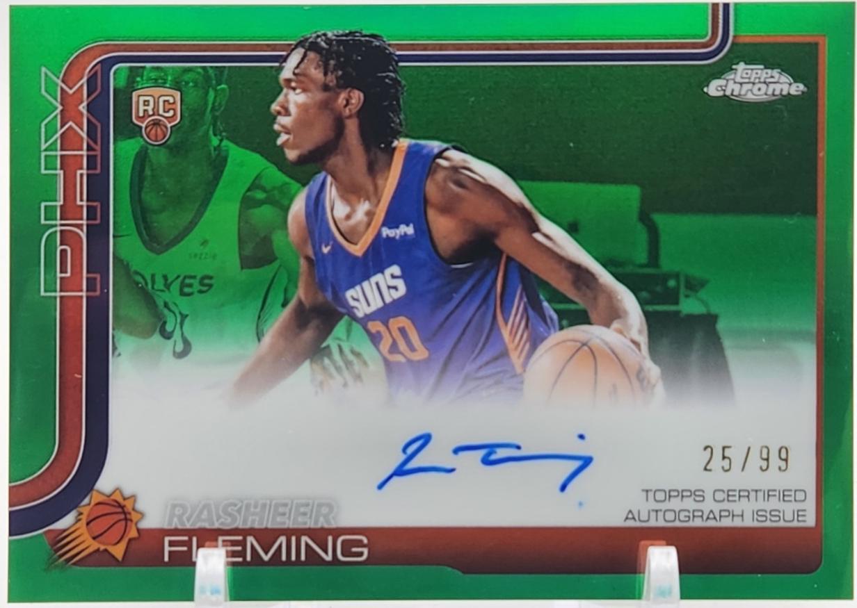 Rasheer Fleming [Refractor Green] #TCAR-RF