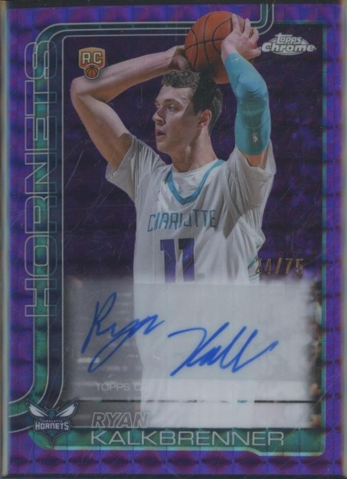 Ryan Kalkbrenner [Refractor Purple] #TCAR-RK