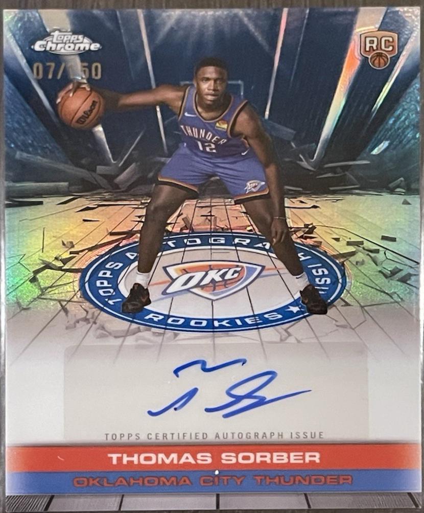 Thomas Sorber [Refractor Blue] #TCAR-TS