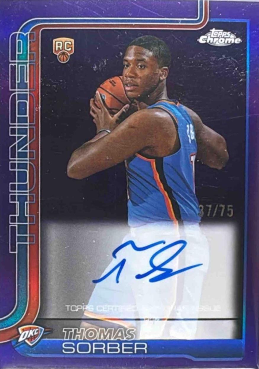 Thomas Sorber [Refractor Purple] #TCAR-TS