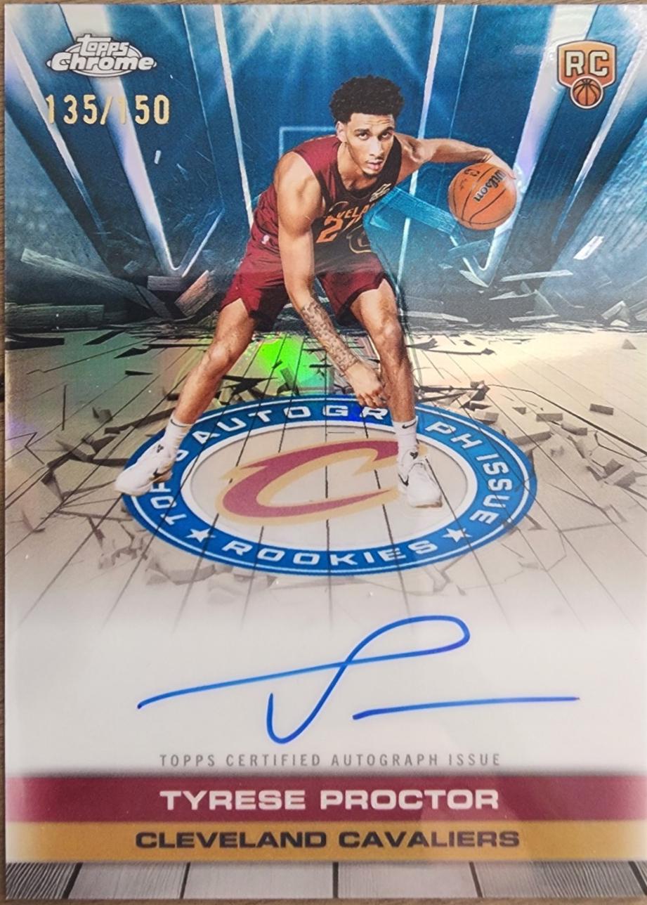 Tyrese Proctor [Refractor Blue] #TCAR-TP