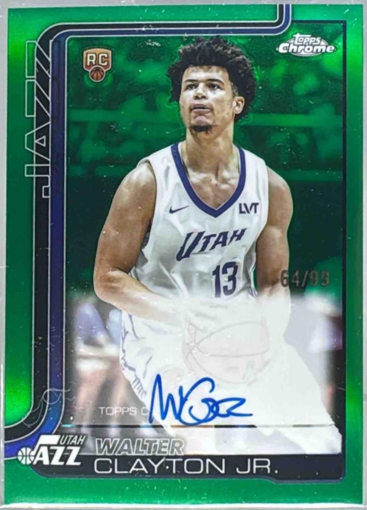 Walter Clayton Jr. [Refractor Green] #TCAR-WCJ