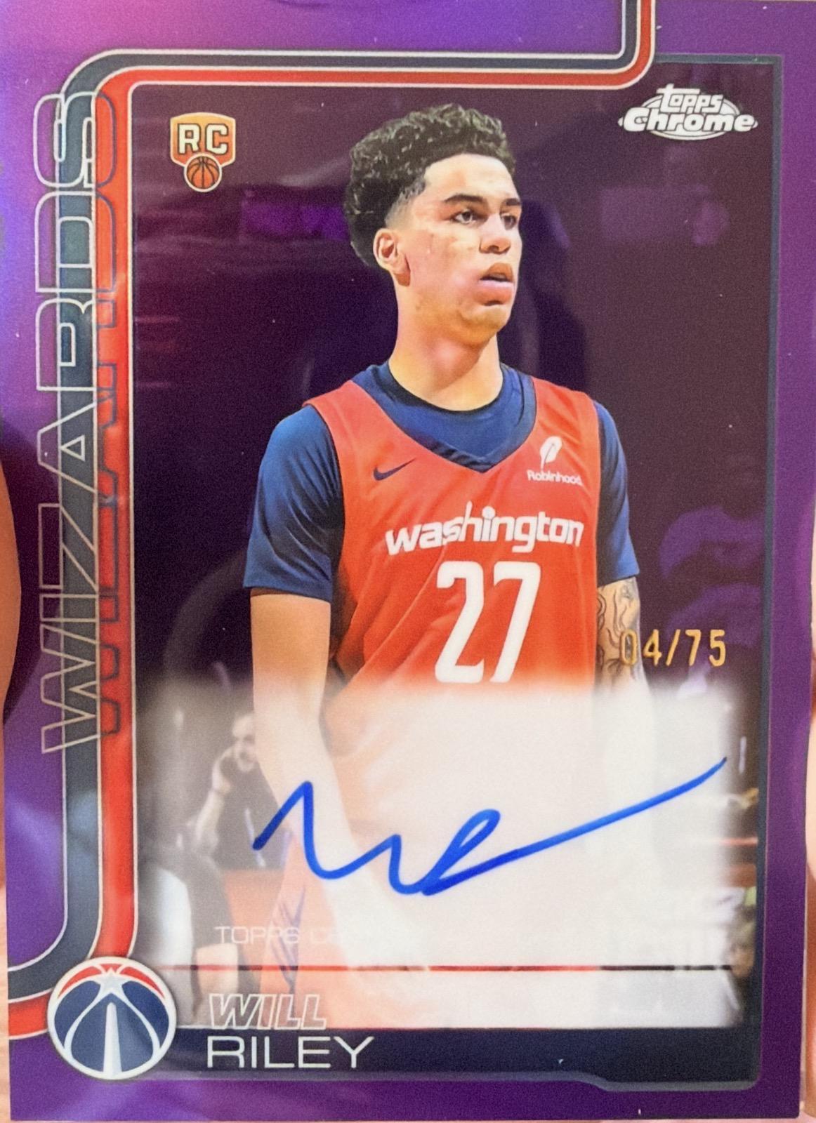 Will Riley [Refractor Purple] #TCAR-WR