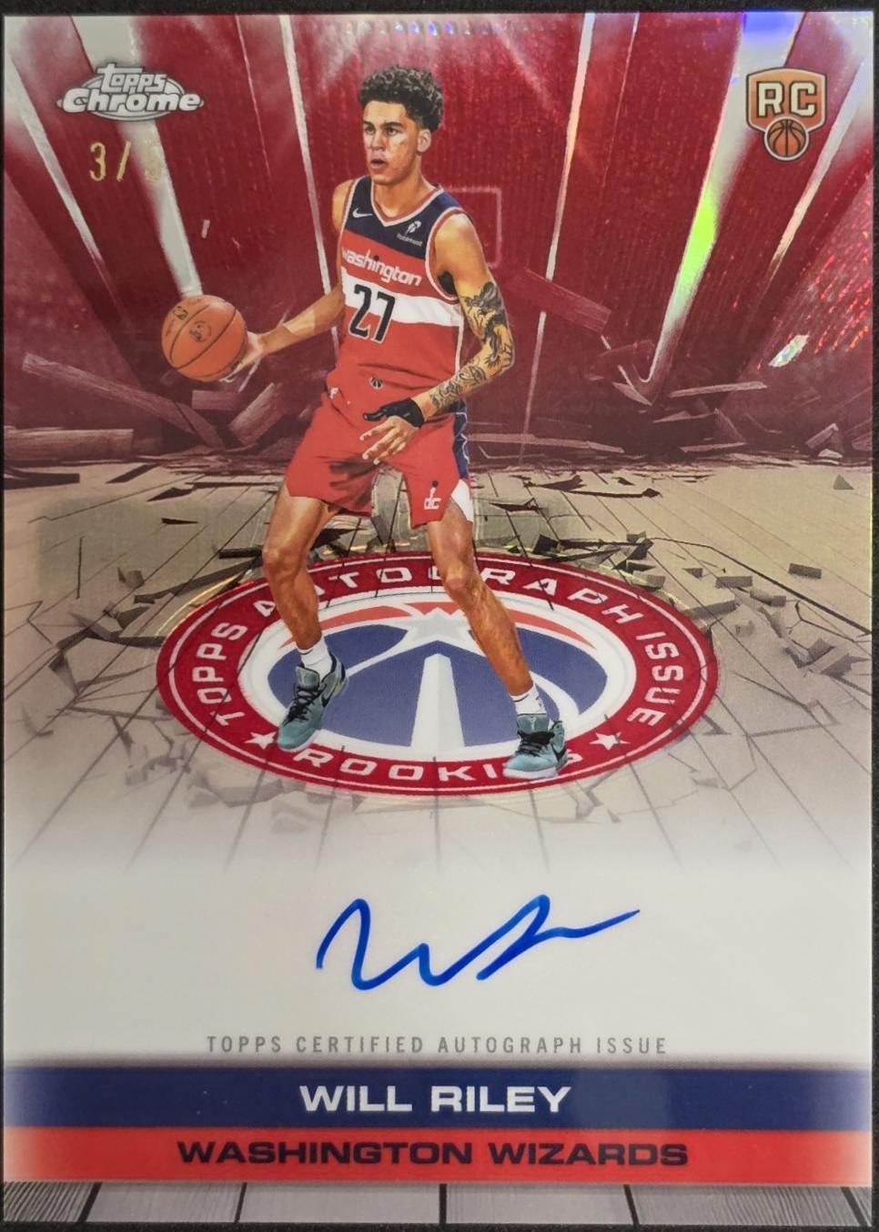 Will Riley [Refractor Red] #TCAR-WR