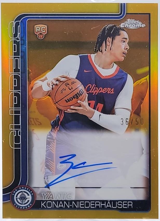 Yanic Konan-Niederhauser [Refractor Gold] #TCAR-YKN