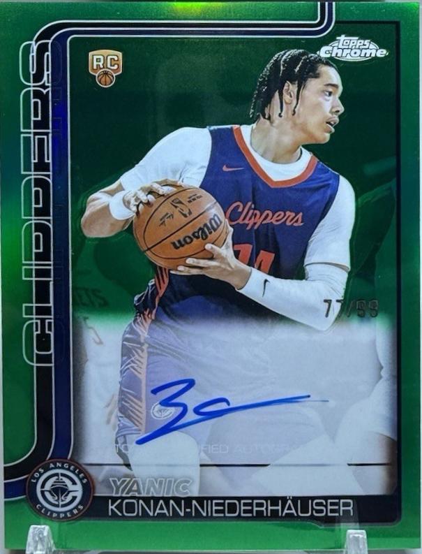 Yanic Konan-Niederhauser [Refractor Green] #TCAR-YKN