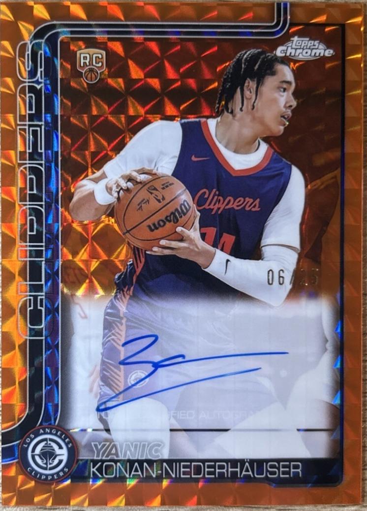 Yanic Konan-Niederhauser [Refractor Orange] #TCAR-YKN