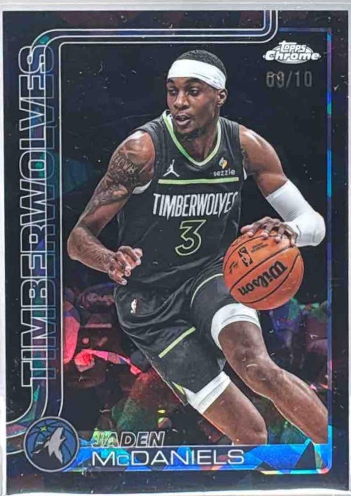 Jaden McDaniels [Black] #176