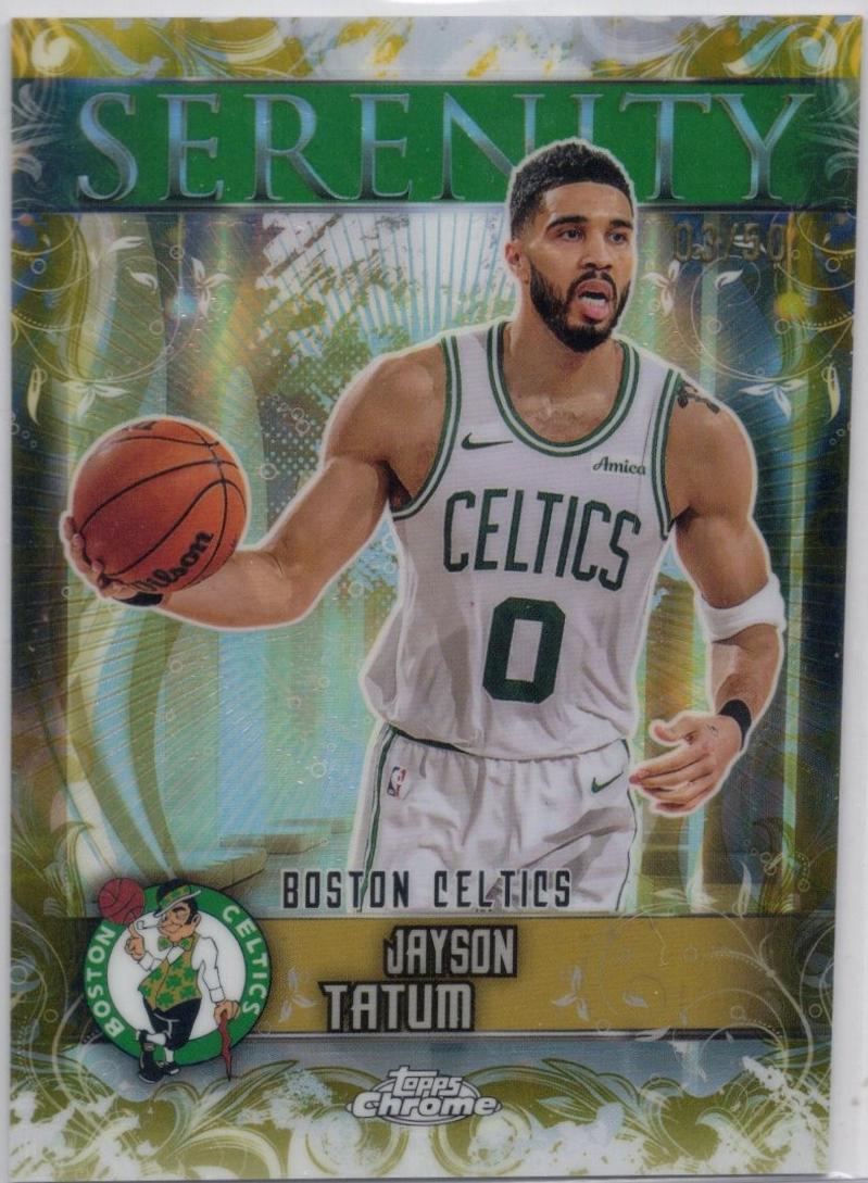 Jayson Tatum [Gold Refractor] #SY-7