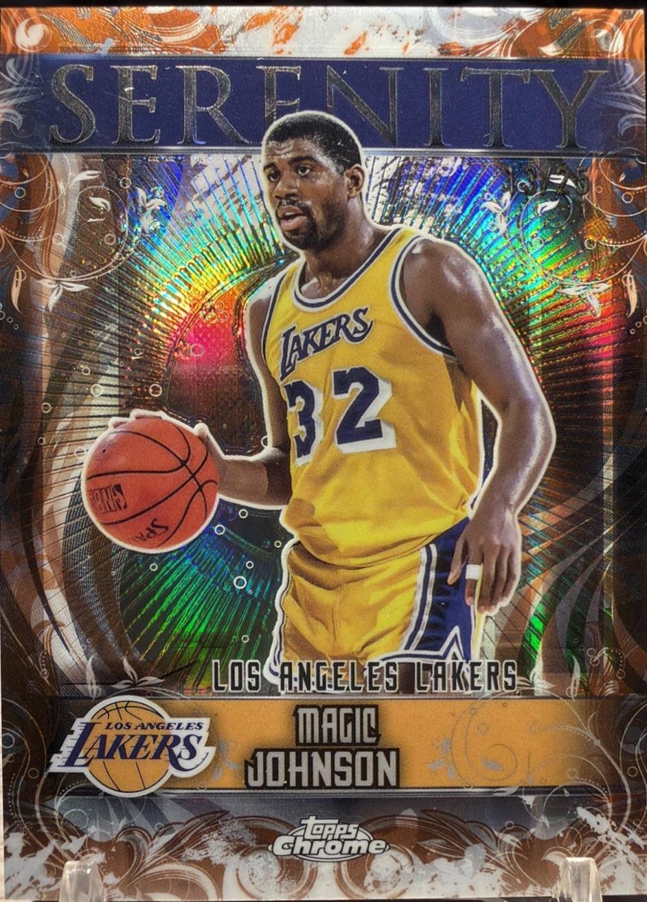 Magic Johnson [Orange Refractor] #SY-9