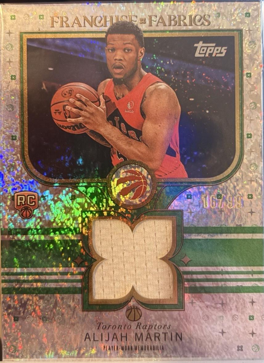 Alijah Martin [Holo Green Foil] #FF-AM