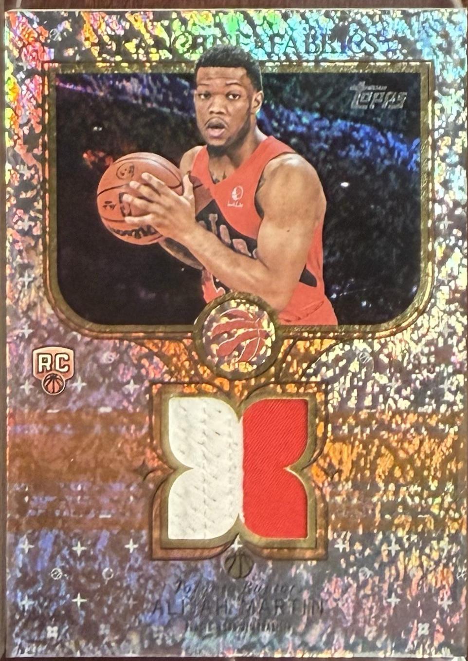 Alijah Martin [Holo Orange Foil] #FF-AM