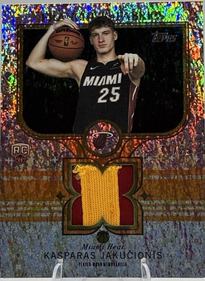 Kasparas Jakucionis [Holo Orange Foil] #FF-KJ