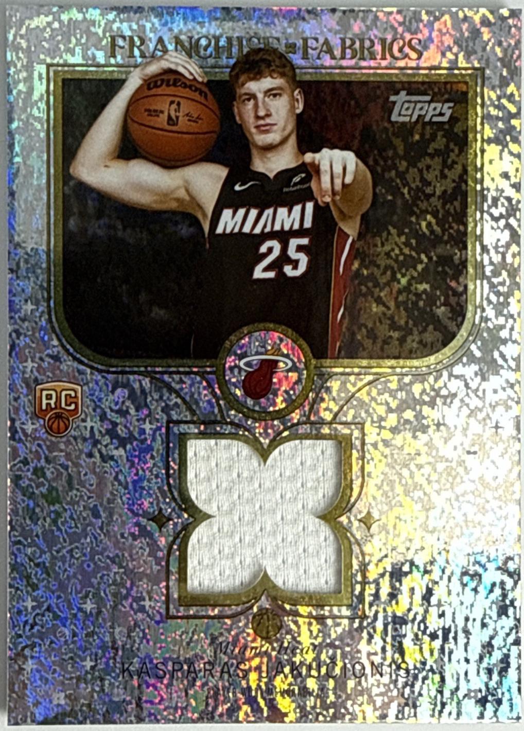 Kasparas Jakucionis [Holo Platinum Foil] #FF-KJ