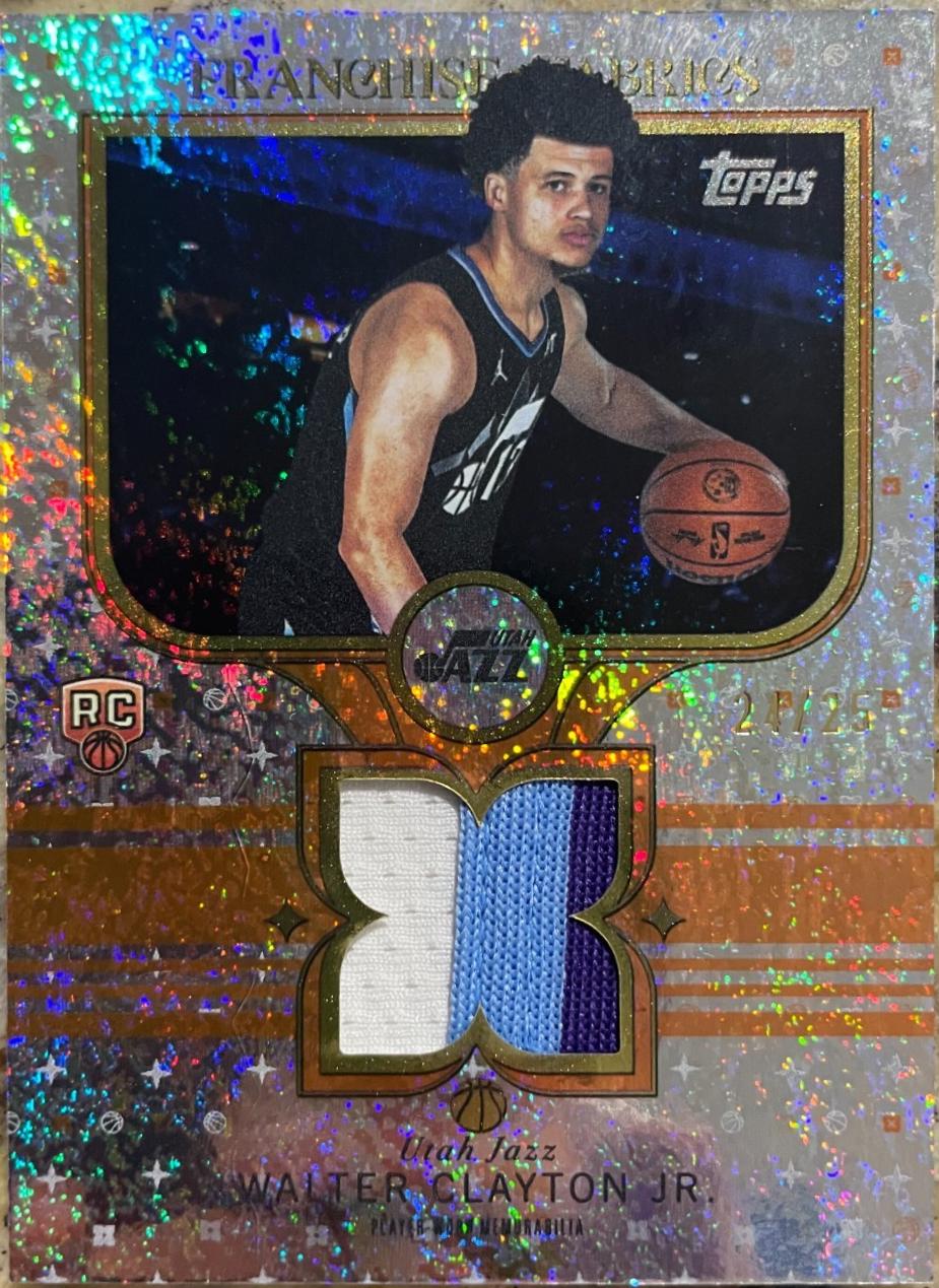 Walter Clayton Jr. [Holo Orange Foil] #FF-WC
